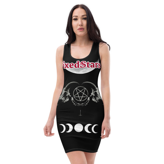 Darkest Truth || Fitted Bodycon Dress FixedStars