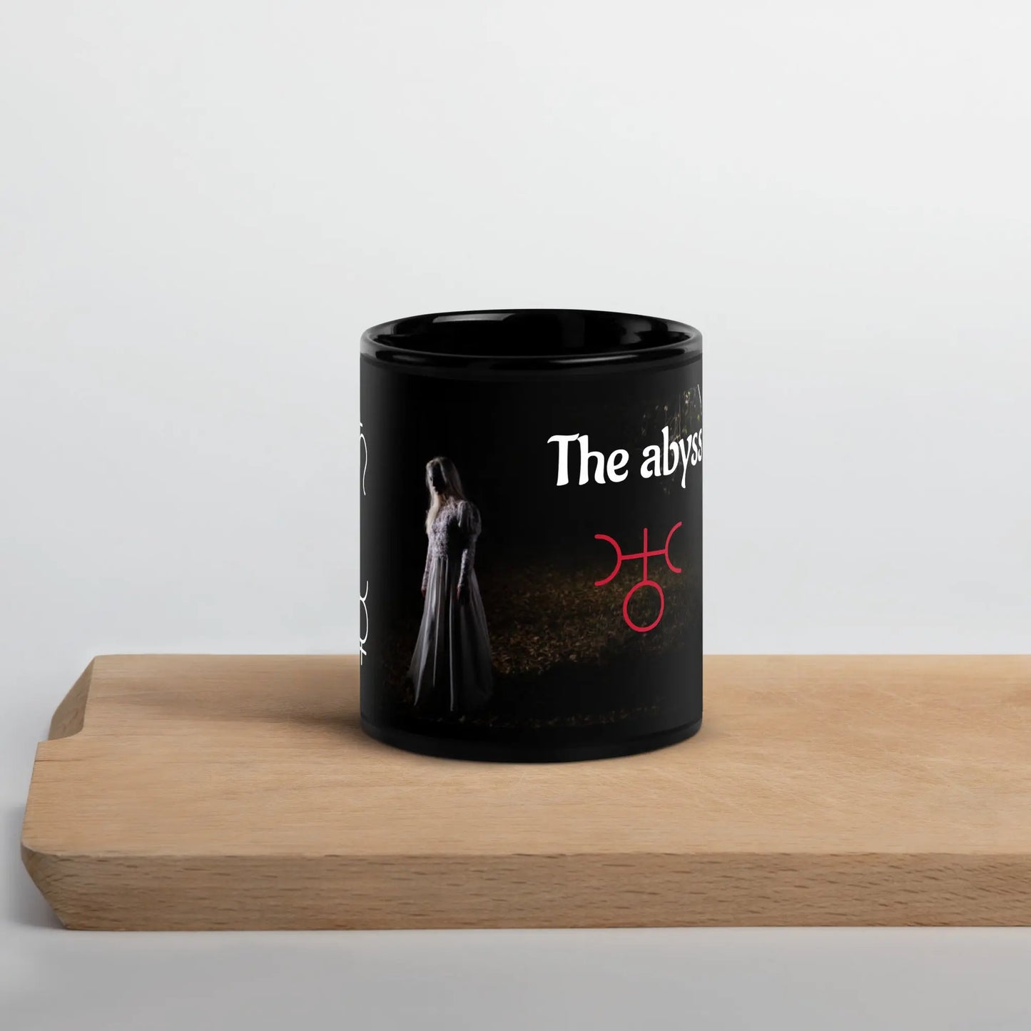 The Abyss | Black Glossy Mug - FixedStars