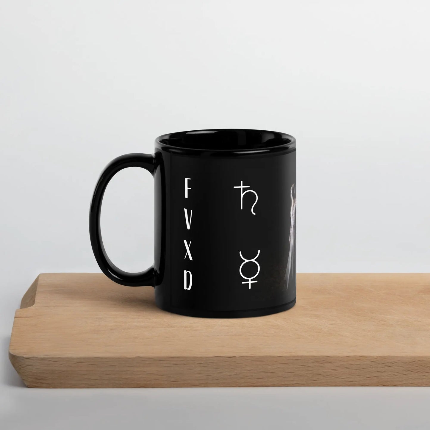 The Abyss | Black Glossy Mug - FixedStars