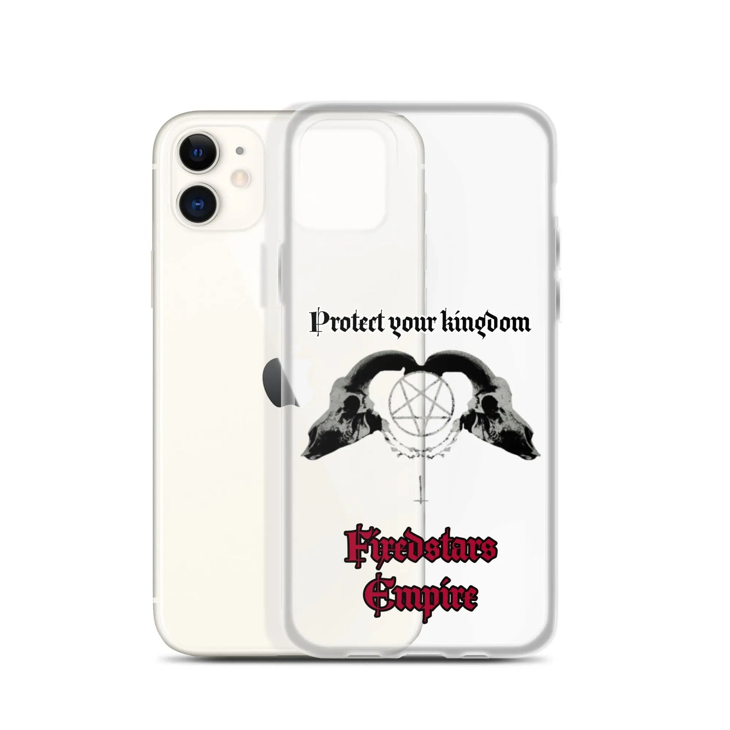 Protect your Kingdom | Clear Case for iPhone® - FixedStars