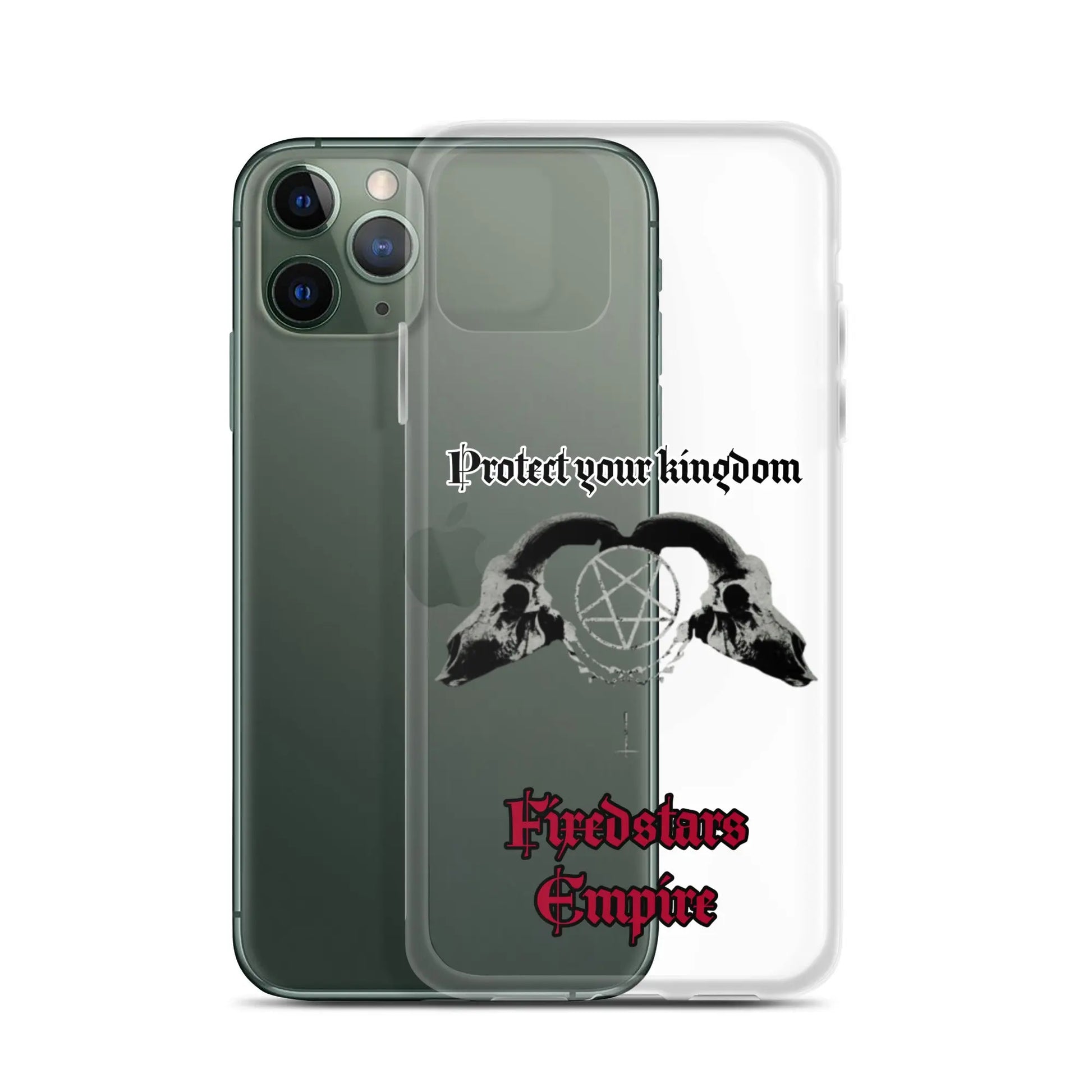 Protect your Kingdom | Clear Case for iPhone® - FixedStars