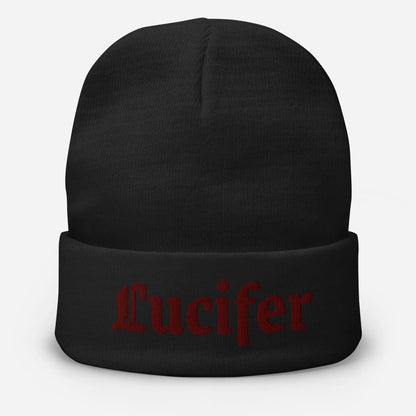 Lucifer | Embroidered Beanie FixedStars