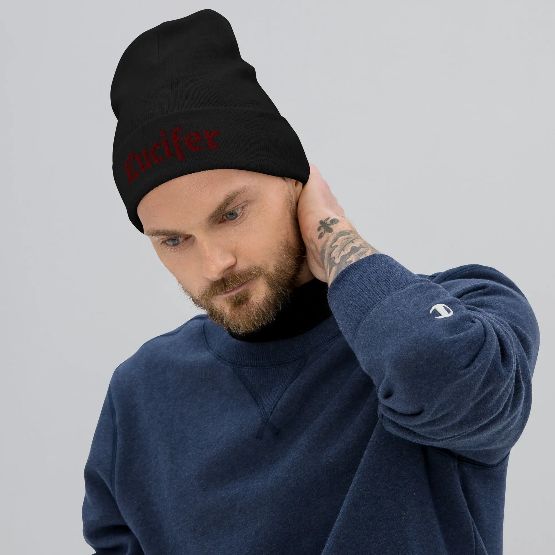 Lucifer | Embroidered Beanie FixedStars