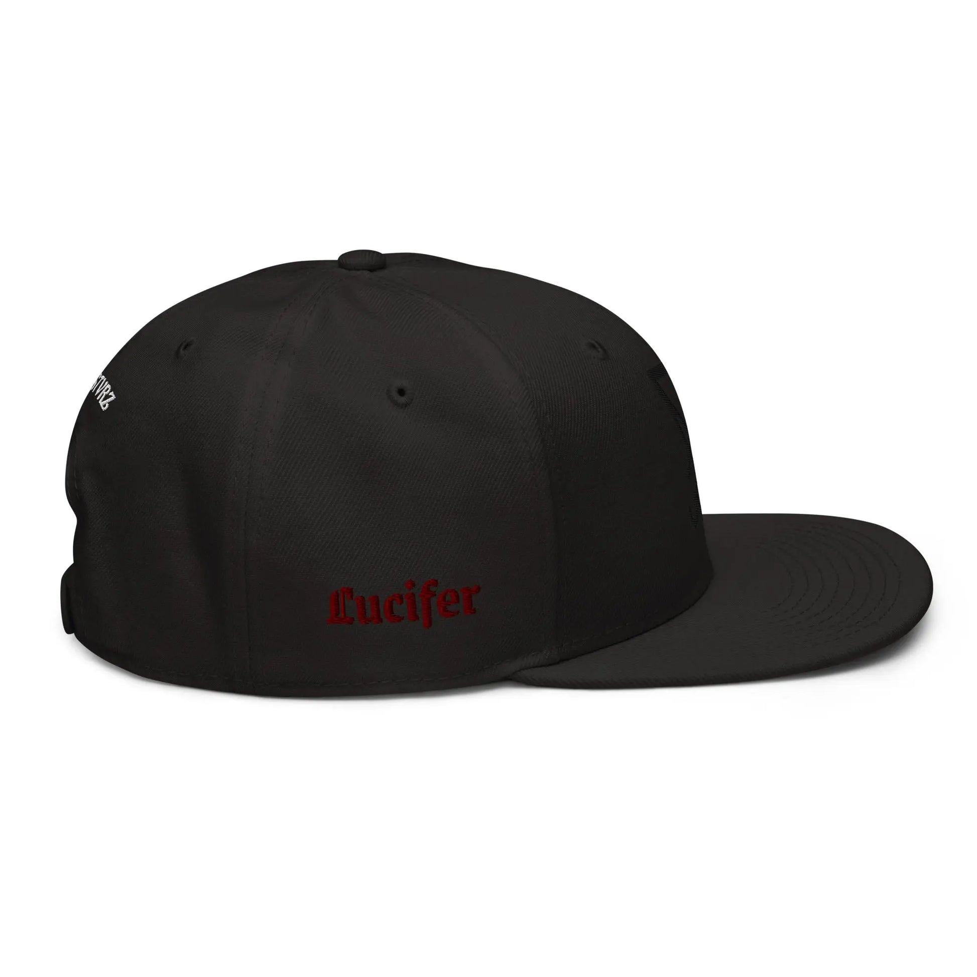 Lucifer Ascend | 3d Rising Embroided Snapback Hat - FixedStars