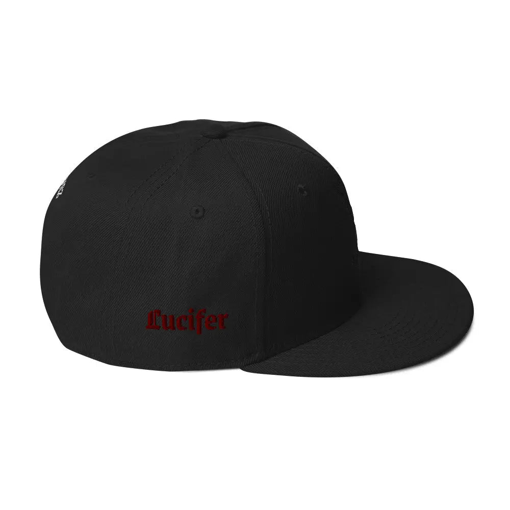 Lucifer Ascend | 3d Rising Embroided Snapback Hat - FixedStars