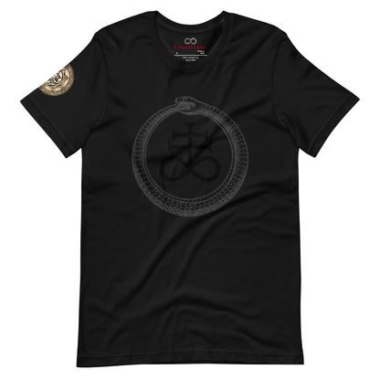 Ouroboros | Unisex Black T-shirt (Fair-trade product) - FixedStars