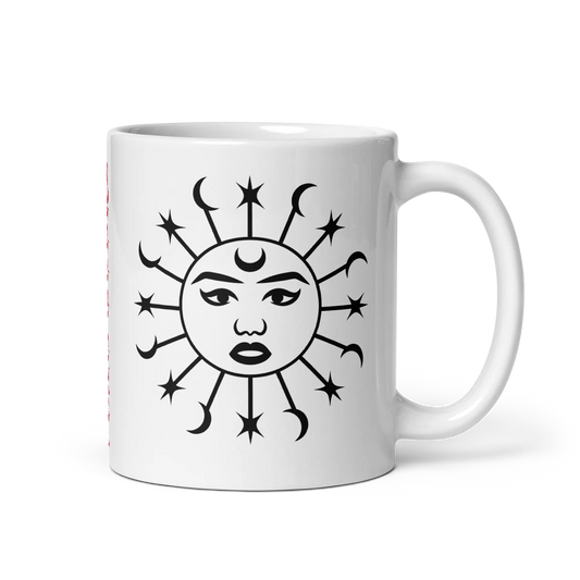 FixedStars ''Mystics'' White Glossy Mug FixedStars