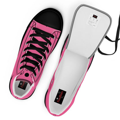 Primal Pink Moon | Women’s high top shoes - FixedStars