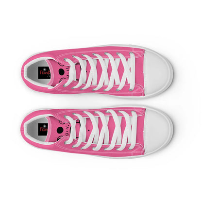 Primal Pink Moon | Women’s high top shoes - FixedStars