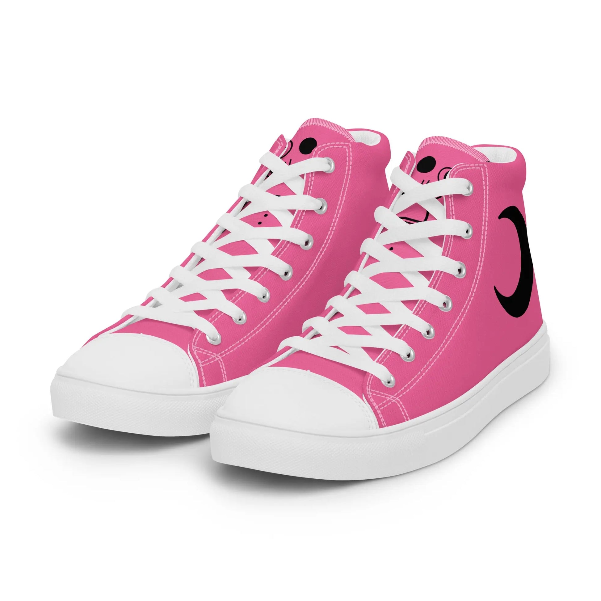 Primal Pink Moon | Women’s high top shoes - FixedStars