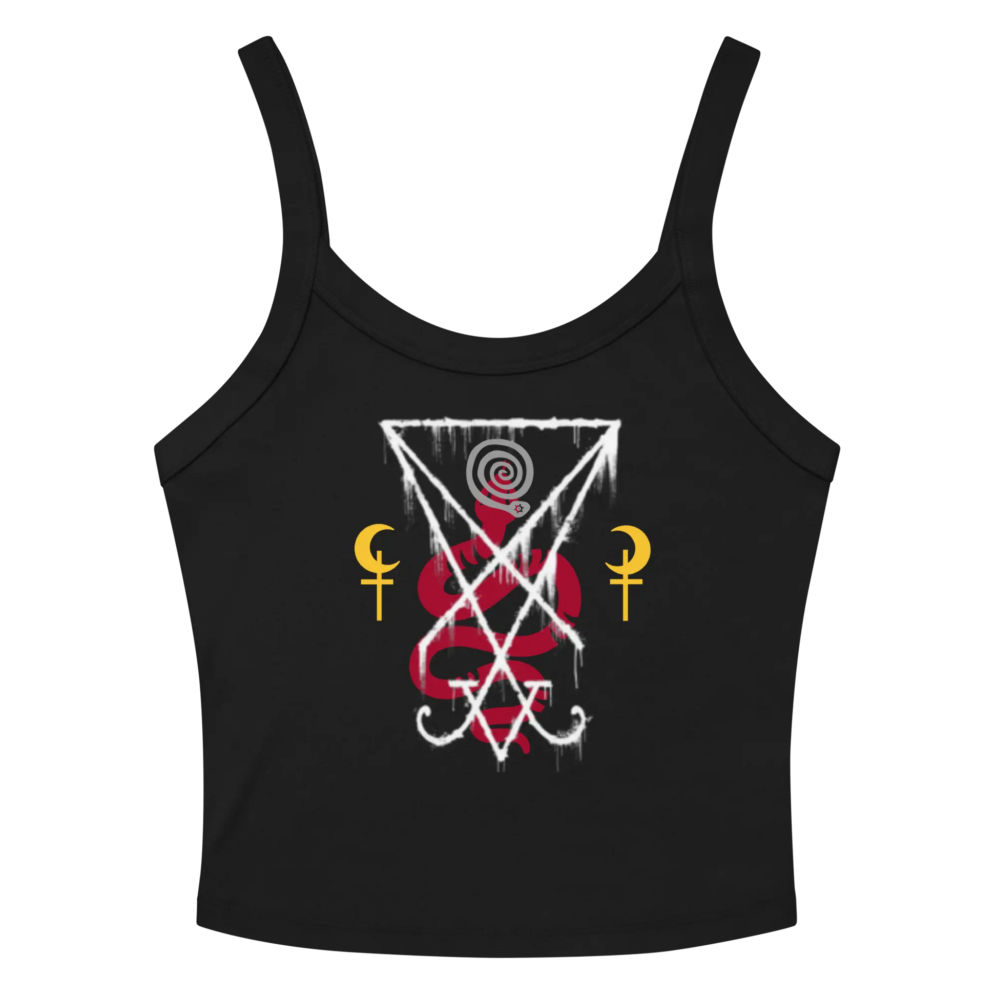 The Serpent's Mysteries | Women's Micro-Rib Tank Top - FixedStars