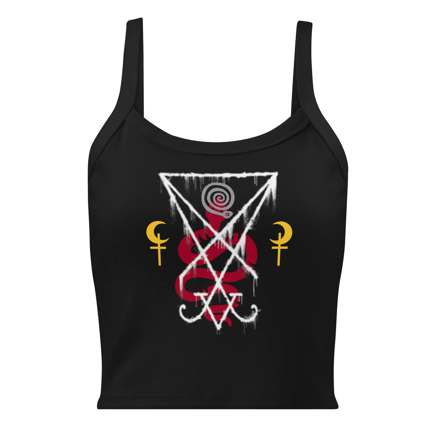 The Serpent's Mysteries | Women's Micro-Rib Tank Top - FixedStars